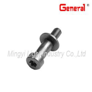 824-21 delantero cerrojo, W/amarillo plateado de Zinc, 5/16-18UNC hilo